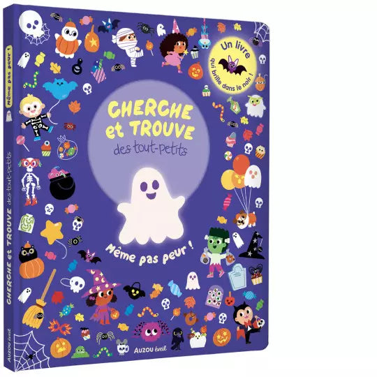 Livre cherche et trouve des tout-petits-Même pas peur!- AUZOU 9791039528542