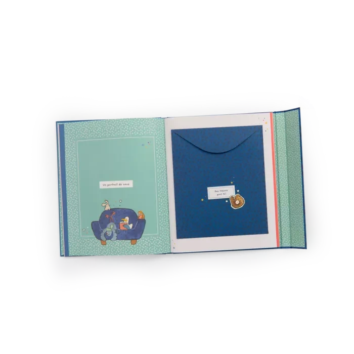 Livre de naissance Puce et Pilou - Moulin Roty 684033 3575676840337