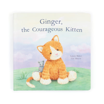 Livre Ginger, the Courageous Kitten Book - JELLYCAT BK4CK 670983161083
