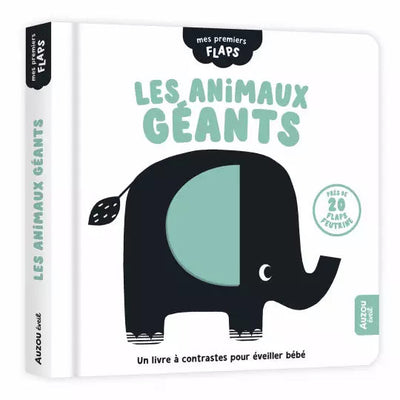 livre mes premiers flaps les animaux géants - AUZOU 9791039512046 9791039512046