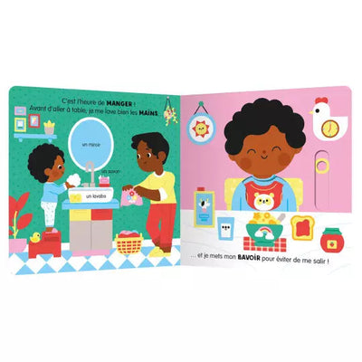 livre Mon anim'agier - premiers apprentissages je mange comme un grand - AUZOU 9791039523639 9791039523639