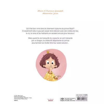 Livre prince crotte- de- nez - AUZOU 9791039546478