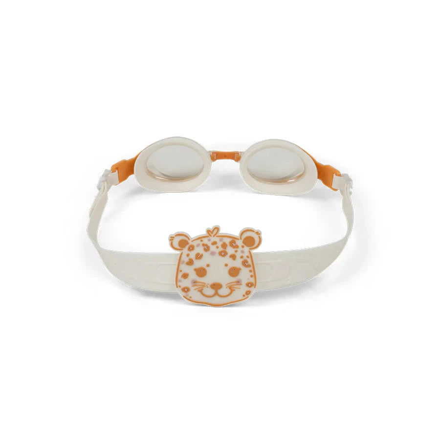 Lunettes de natation Beige Leopard - SWIM ESSENTIALS