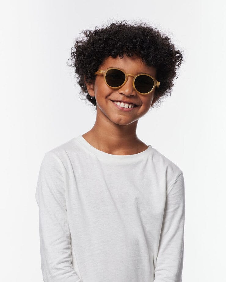 lunettes de soleil junior 7 - 11 ans #D yellow honey - IZIPIZI