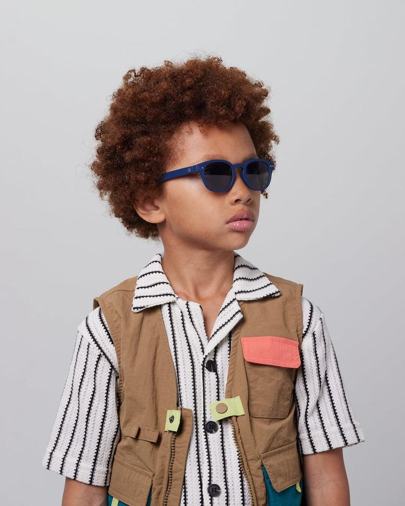 Lunettes de soleil junior C NAVY BLUE - IZIPIZI JSLMSCC03_00 3760222629768