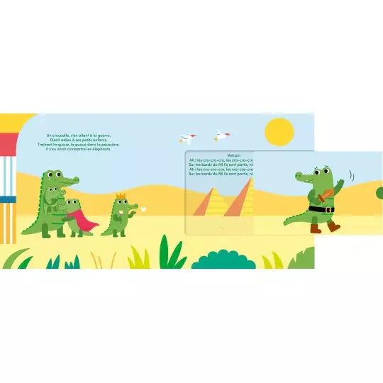 Ma comptine animée ah! les crocodiles- AUZOU 9791039553223 9791039553223