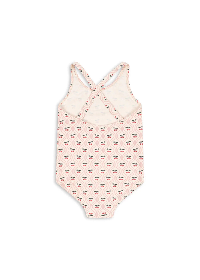 Maillot de bain merle Cherry pink - Konges Sløjd KS103346 18M 5715681072714