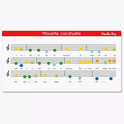 Métallophone Les Popipop - Moulin Roty 661331 3575676613313