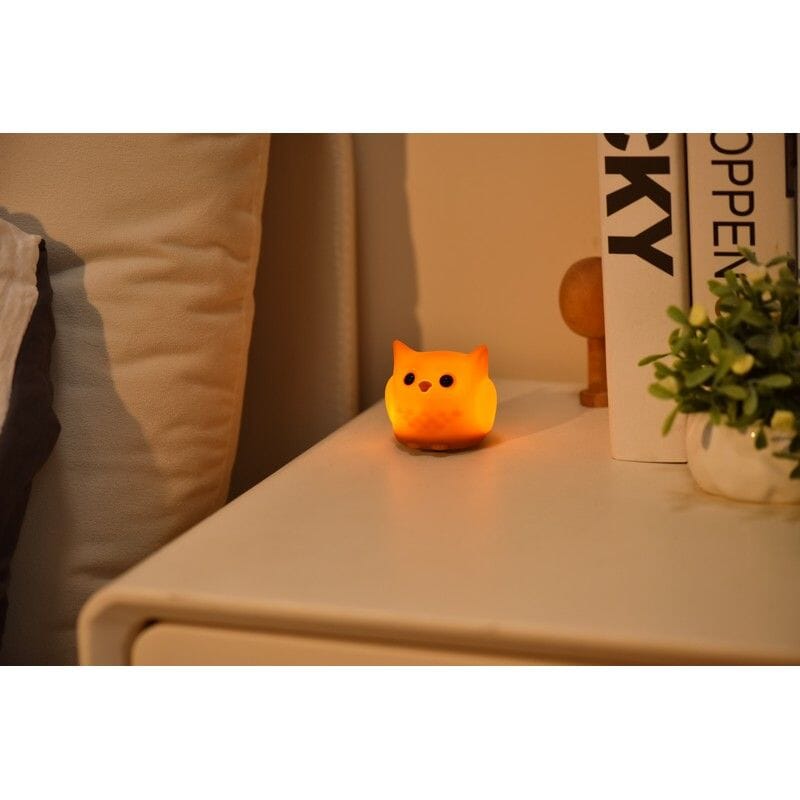 mini veilleuse hibou - winkee 18583 4260767643407