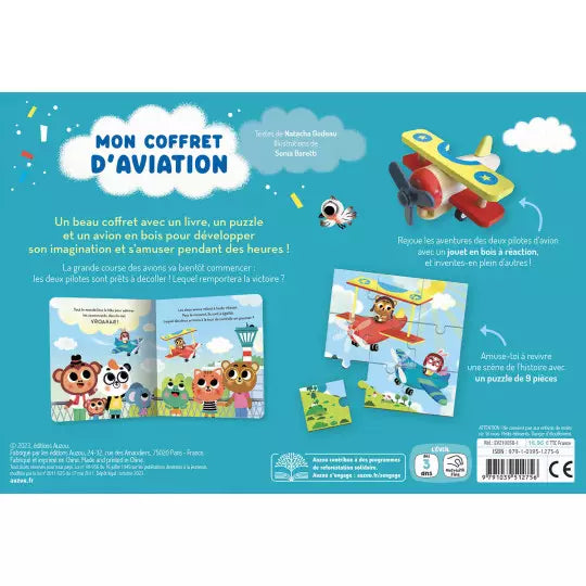Mon coffret d'aviation - AUZOU 9791039512756 9791039512756