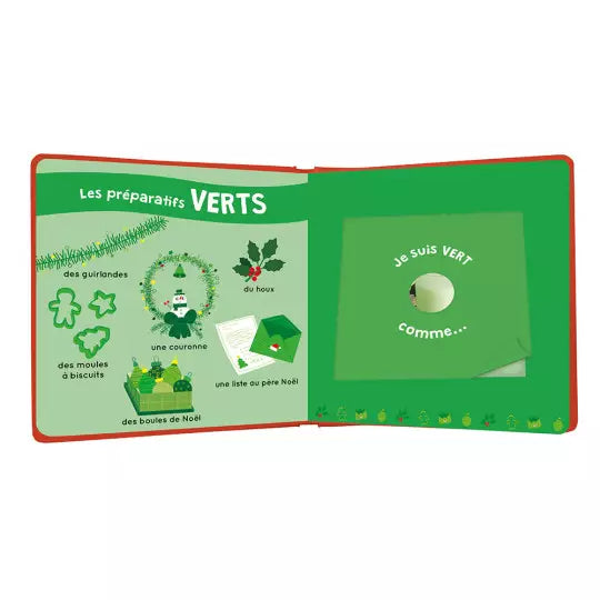 Mon livre des odeurs et des couleurs- Joyeux Noël- AUZOU 9791039500296 9791039500296