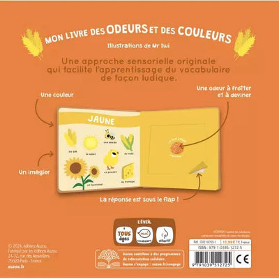 Mon livre des odeurs -La ferme -AUZOU 9791039512527 9791039512527