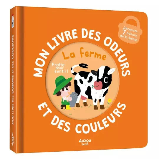 Mon livre des odeurs -La ferme -AUZOU 9791039512527 9791039512527