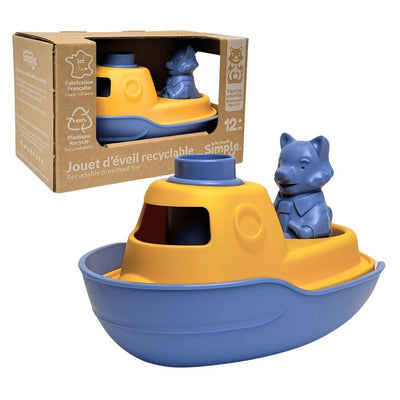Mon premier Bateau modulable Bleu - LE JOUET SIMPLE P134.11