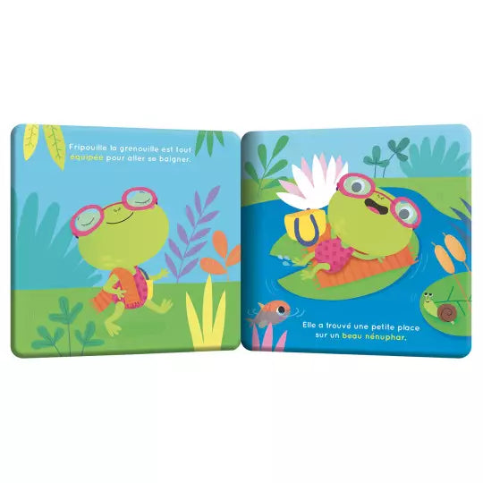 Mon premier livre de bain- Fripouille la grenouille- AUZOU 9791039523073