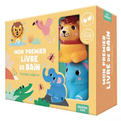 Mon tout premier livre de bain- dans la savane- AUZOU EV230052-1 9791039544429