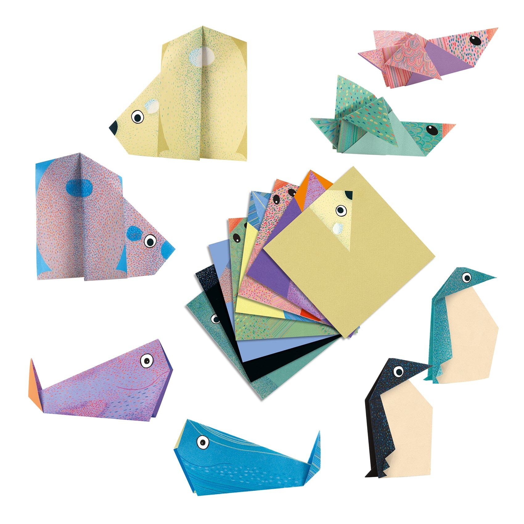 origami Les animaux polaires - DJECO DJ08777 3070900087774