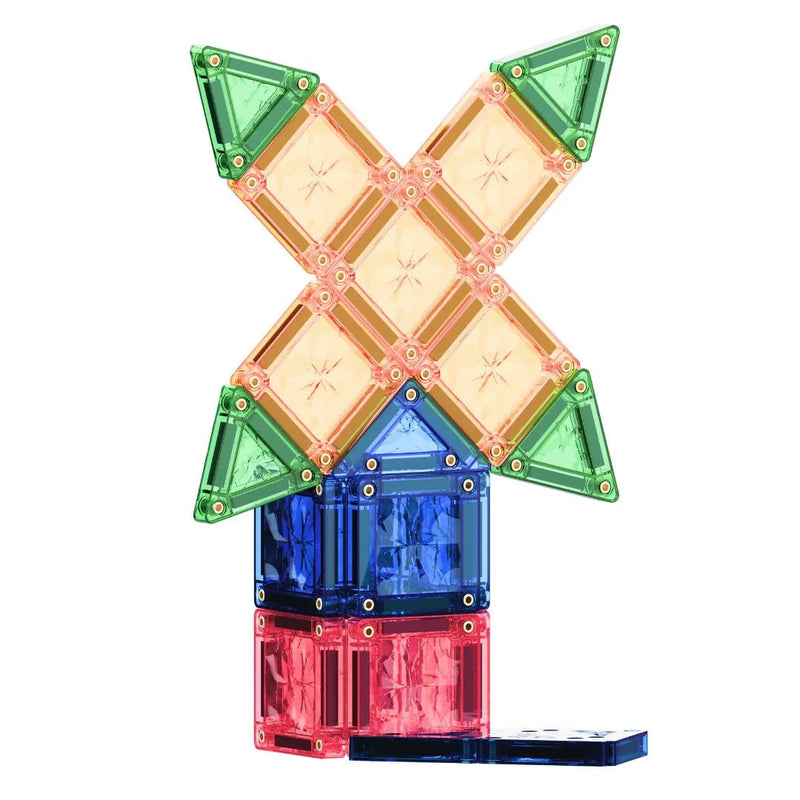 pack pastel 28 Pièces mini tuiles magnetique - cleverclixx CC-2027 6152121148100