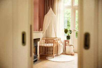 Panier de Rangement Cloudy Rib - Milky Oatmeal - jollein 580-010-68119 8717329404069