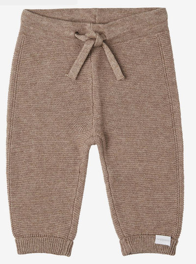 Pantalon tricoter Grover taupe - Noppies 1167405 t 56 8719788540142