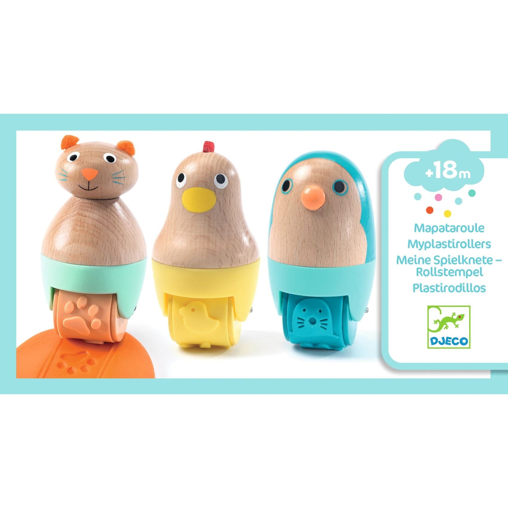 Pâte à modeler Mapataroule - Djeco DJ09035 3070900090354