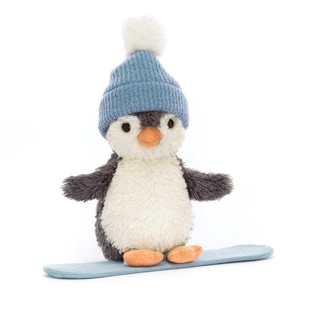 Peanut Penguin Snowboarding Small - JELLYCAT PNS3SB 670983155198