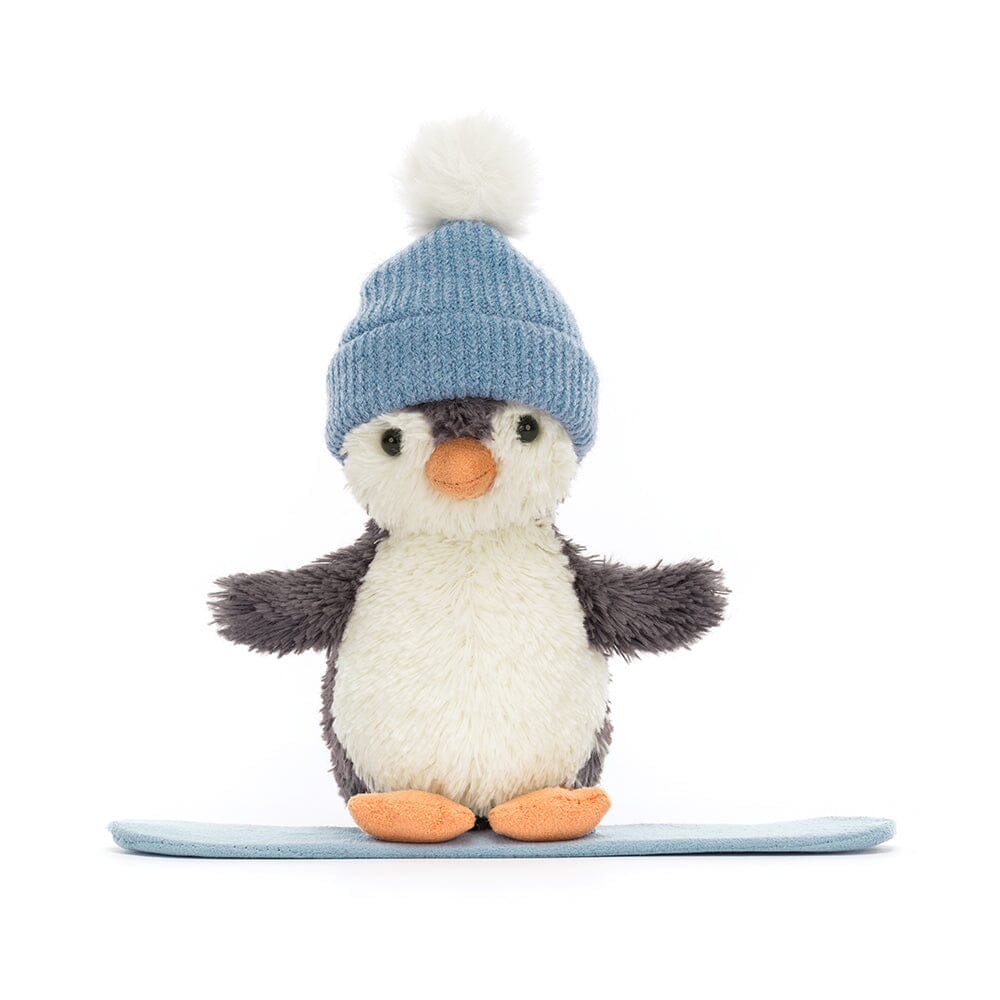 Peanut Penguin Snowboarding Small - JELLYCAT PNS3SB 670983155198
