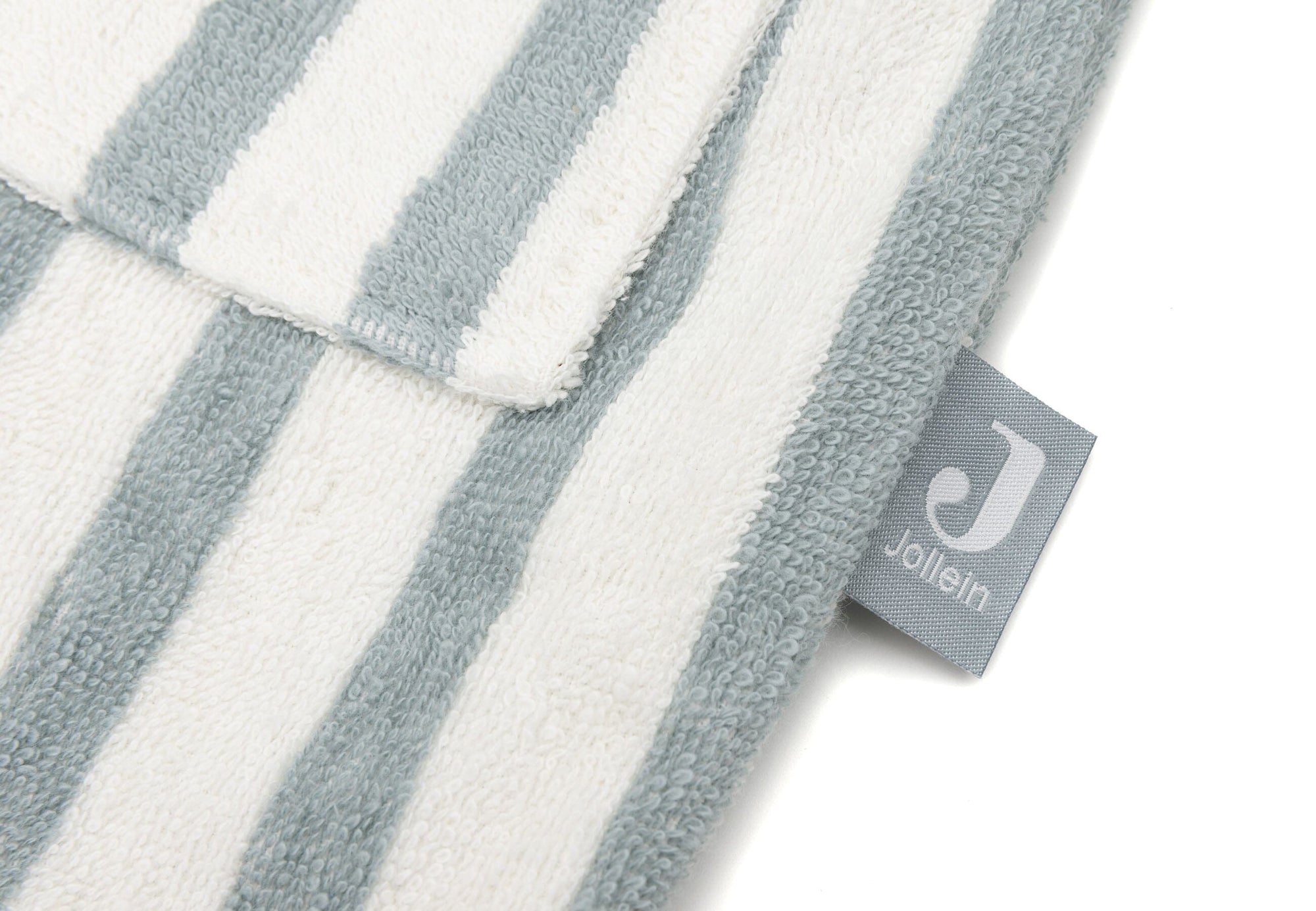 Peignoir Éponge 3-4 ans Stripe Sea Green - JOLLEIN 060-809-68085 8717329393752