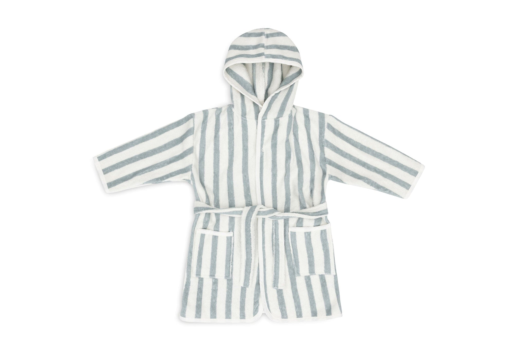 Peignoir Éponge 3-4 ans Stripe Sea Green - JOLLEIN 060-809-68085 8717329393752