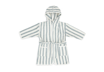 Peignoir Éponge 3-4 ans Stripe Sea Green - JOLLEIN 060-809-68085 8717329393752