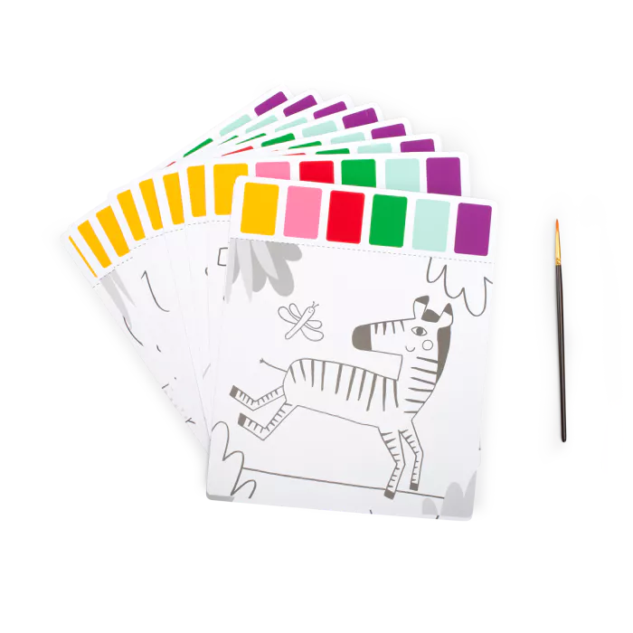 Peinture palette magique les toupitis - Moulin Roty 679601