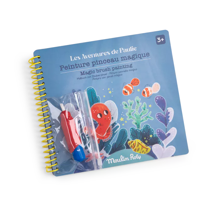 Peinture pinceau magique Les aventures des Paulie - Moulin Roty 676600 3575676766002