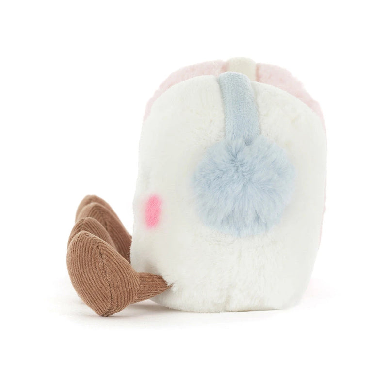 peluche Amuseables Toastie rose et blanc Marshmallows - JELLYCAT A6MPWT 670983164497