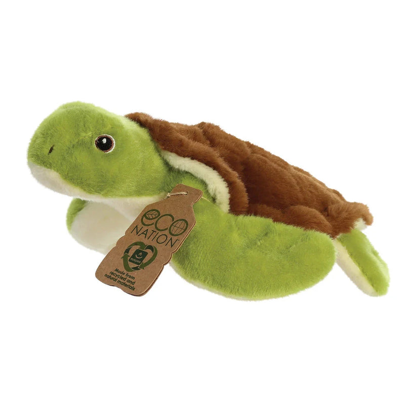 peluche eco nation tortue de mer - AURORA 35018 5034566350182