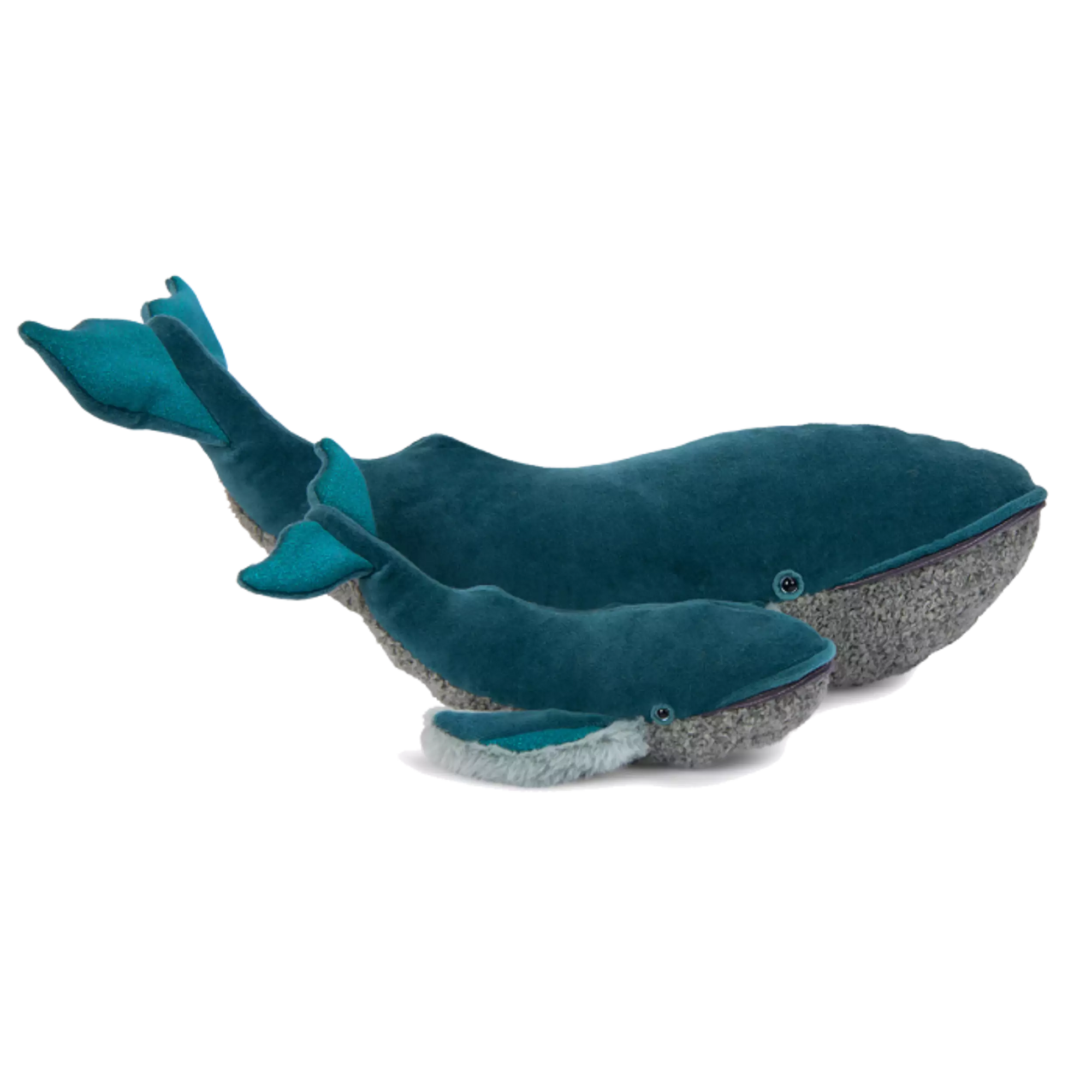 Peluche Grande baleine à bosse Tout autour du monde - MOULIN ROTY 719041 3575677190417