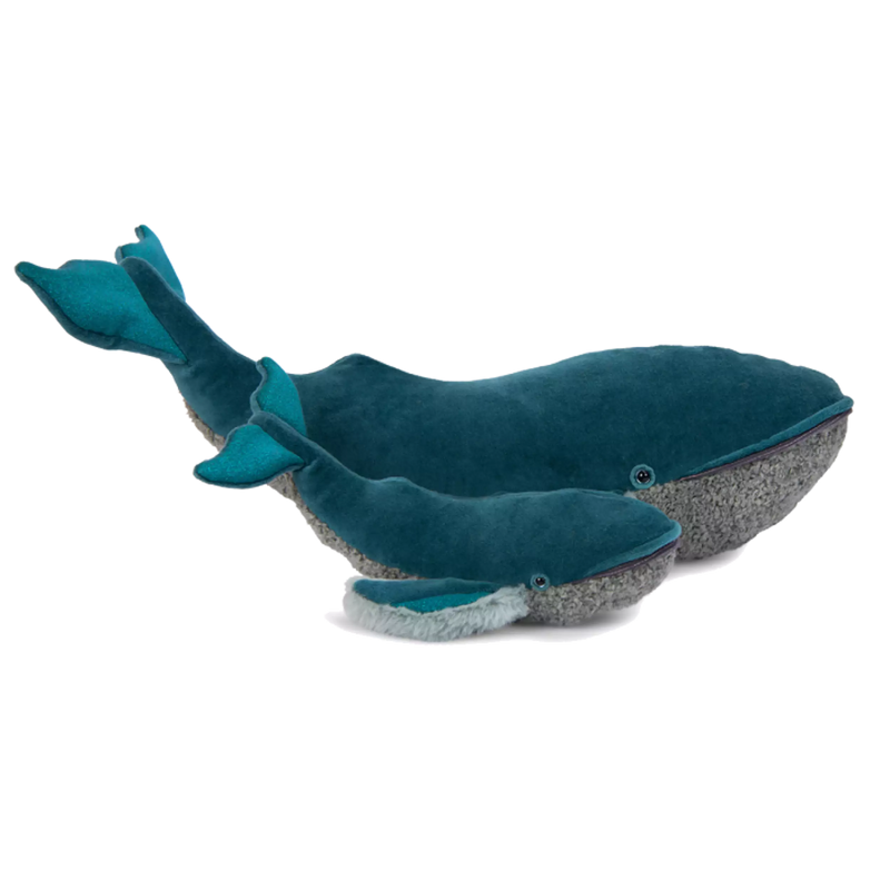 Peluche Grande baleine à bosse Tout autour du monde - MOULIN ROTY 719041 3575677190417