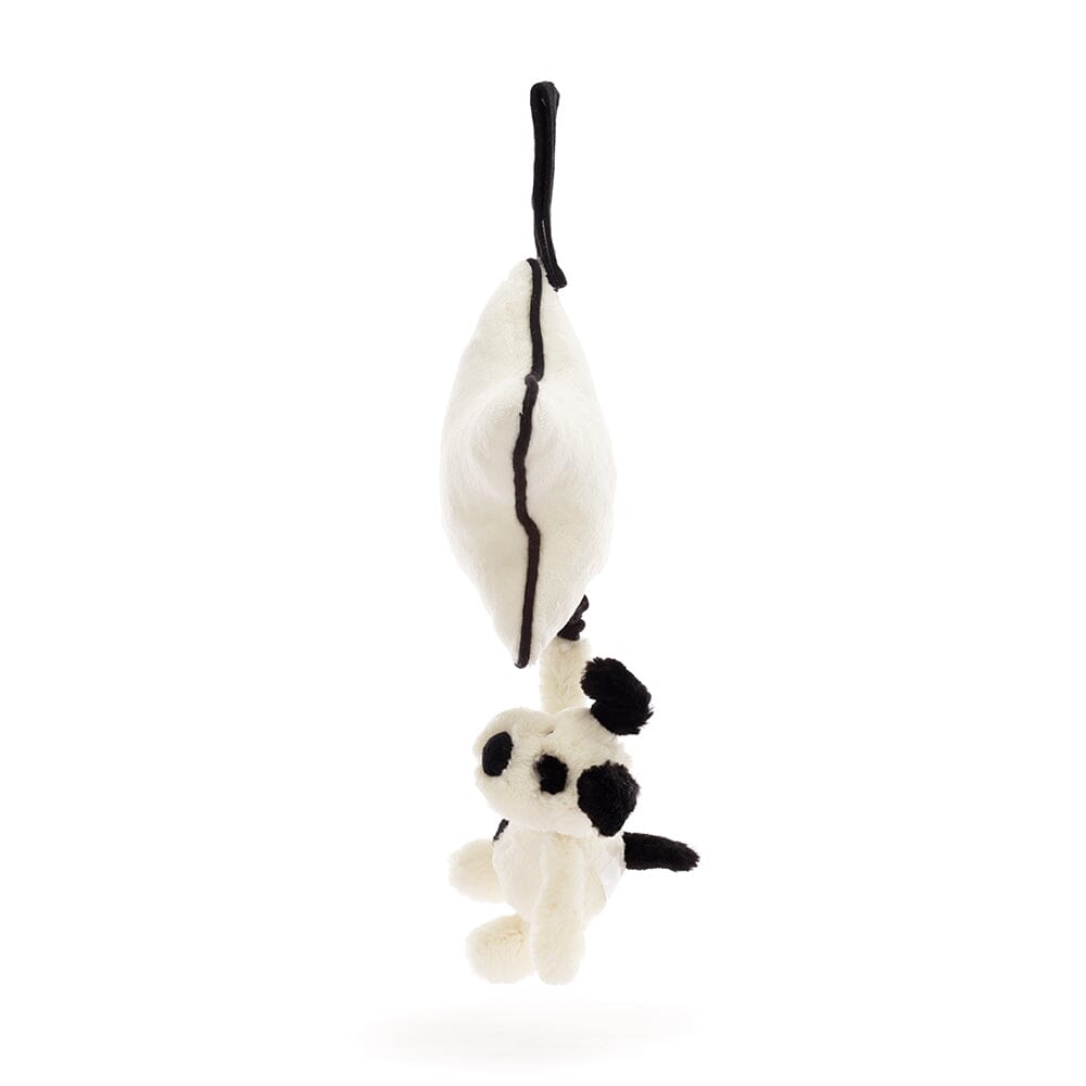 peluche musicale Bashful Black & Cream Puppy - JELLYCAT MP4BCP 670983152197
