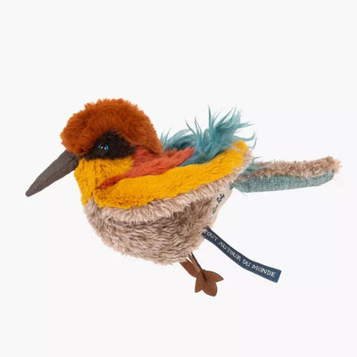 Peluche Oiseau guêpier Tout autour du monde - MOULIN ROTY 719022 3575677190226