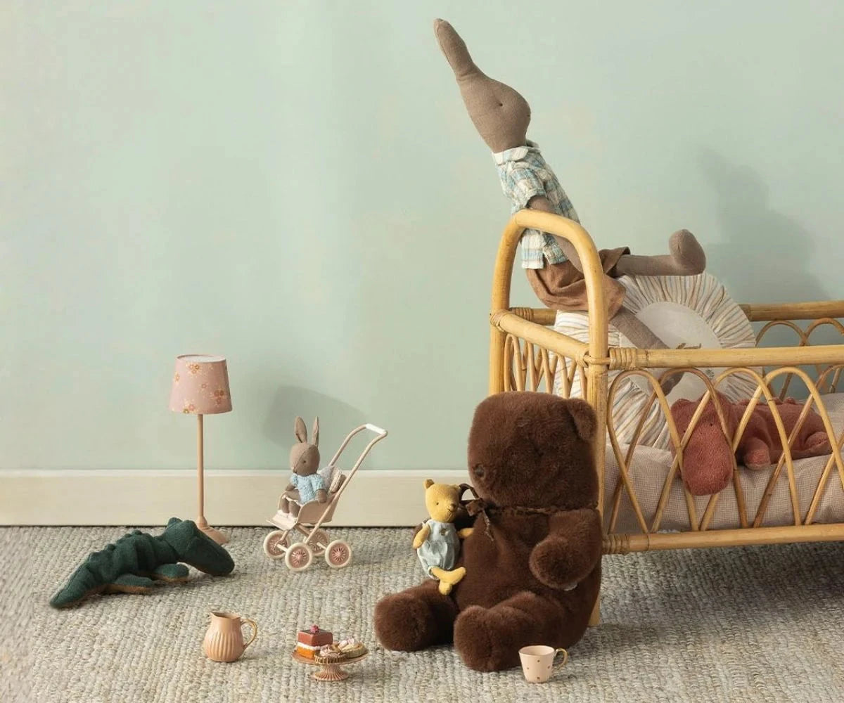 Peluche ours Teddy bear medium marron chocolat - MAILEG