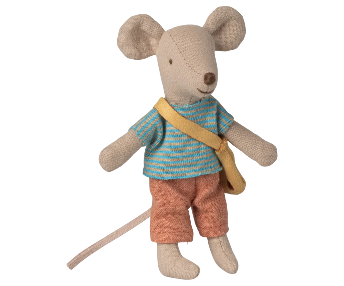 Petit frère souris avec son sac- MAILEG