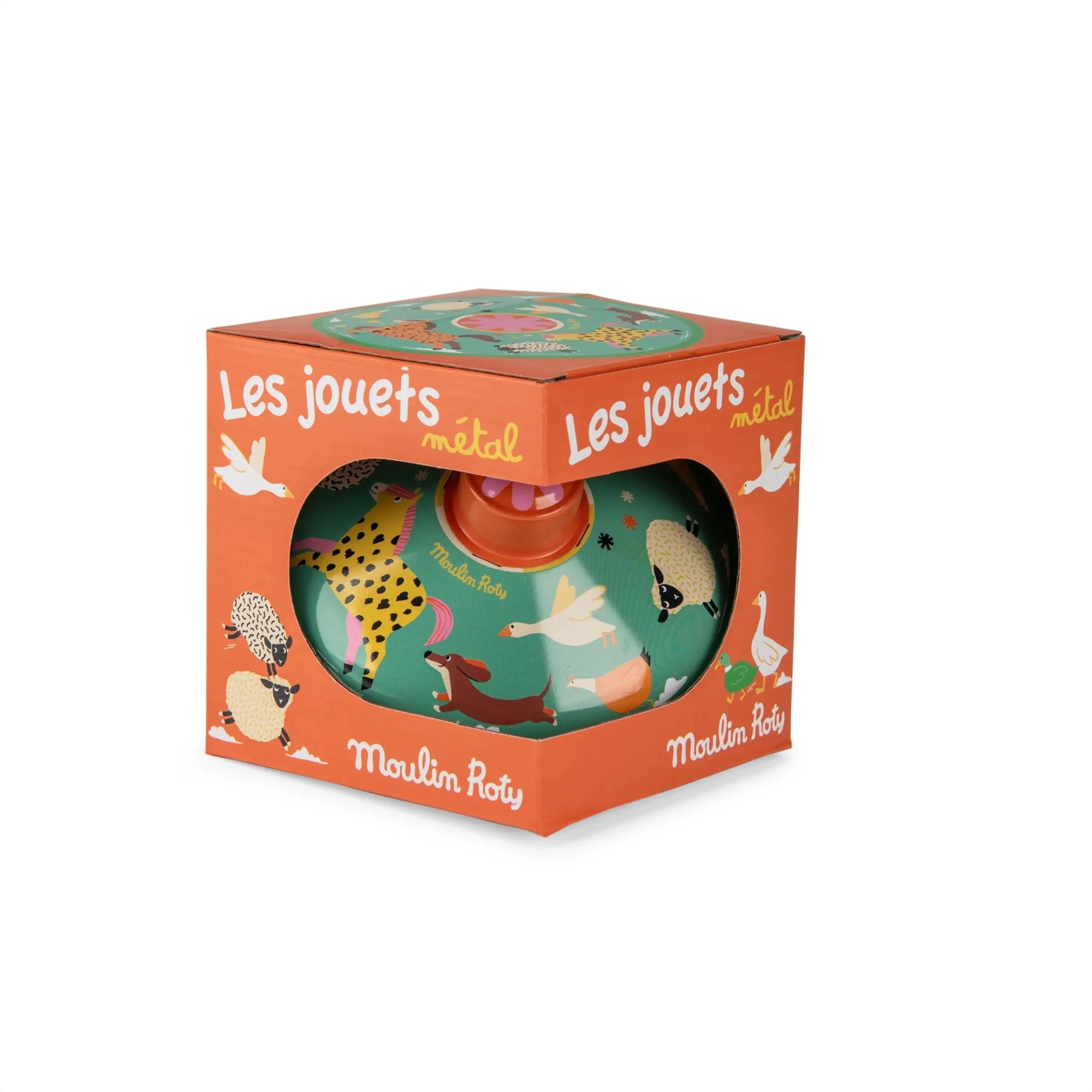 Petite toupie Les jouets métal - Moulin Roty
