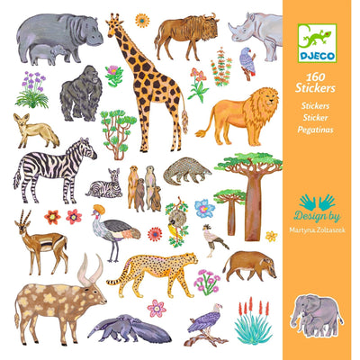 pochette stickers kenya - DJECO DJ09284 3070900092846