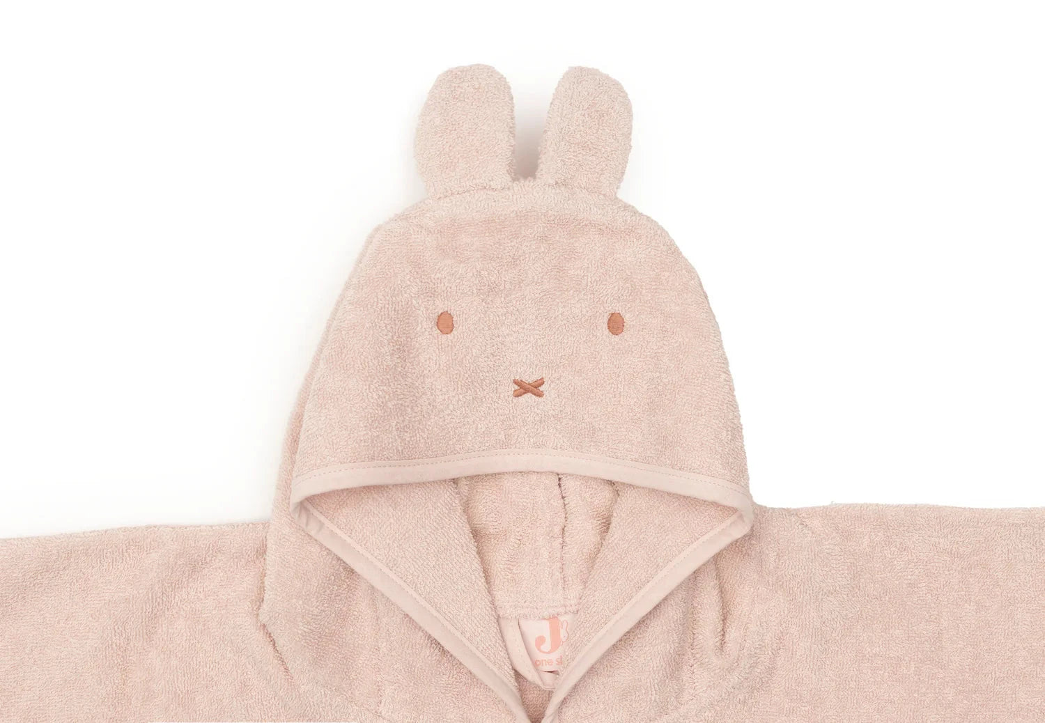 Poncho de bain éponge Miffy silk rose- JOLLEIN