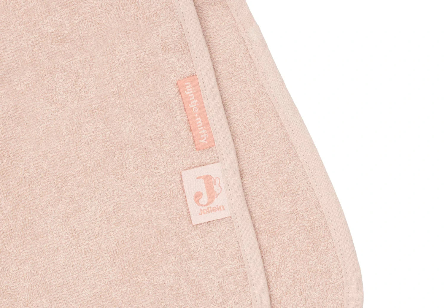 Poncho de bain éponge Miffy silk rose- JOLLEIN
