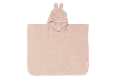 Poncho de bain éponge Miffy silk rose- JOLLEIN