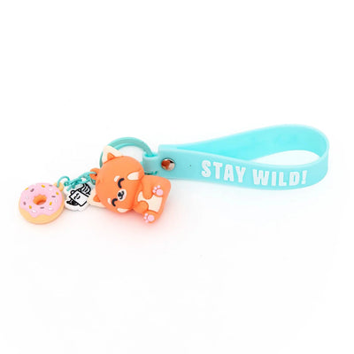 Porte-clés avec pendentif Panda roux - Stay wild! - MR. WONDERFUL
