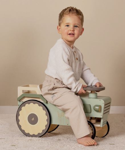 Porteur Tracteur Little Farm - LITTLE DUTCH LD7155 8713291771550