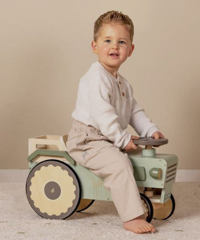 Porteur Tracteur Little Farm - LITTLE DUTCH LD7155 8713291771550