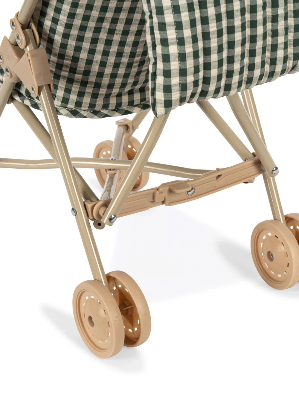 Poussette pour poupée cheeky- smoke pine check - Konges Sløjd KS104250 5715681149188