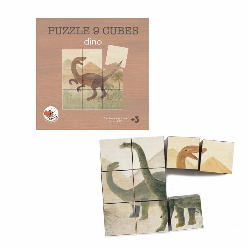 PUZZLE CUBE DINO - EGMONT 570041 5420023042842